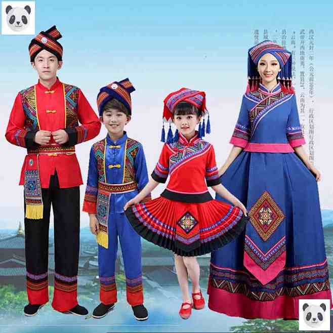 廣西壯族兒童演出服 穿在身上的文化傳承之美
